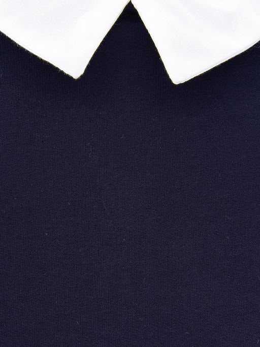 Платье из футера UD 6818 синий - Mini maxi фото 7