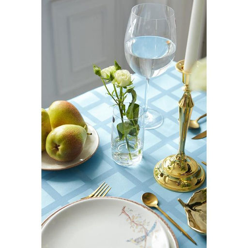 Скатерть Этель Geometry 150*220 +/-3см, цв.серо-синий, пл. 192 г/м2, хл с ВГМО  фото 10