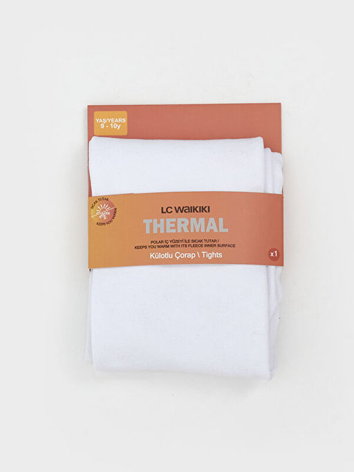 Basic K?z ?ocuk Termal K?lotlu ?orap