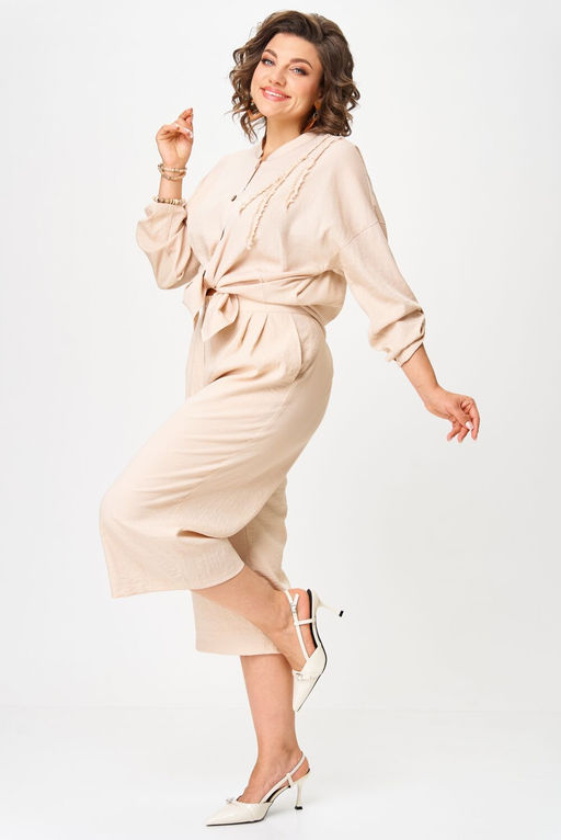 Костюм Aira Style 24229 бежевый