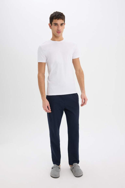 Slim Fit Dar Kesim Bisiklet Yaka Ust - Defacto фото 3