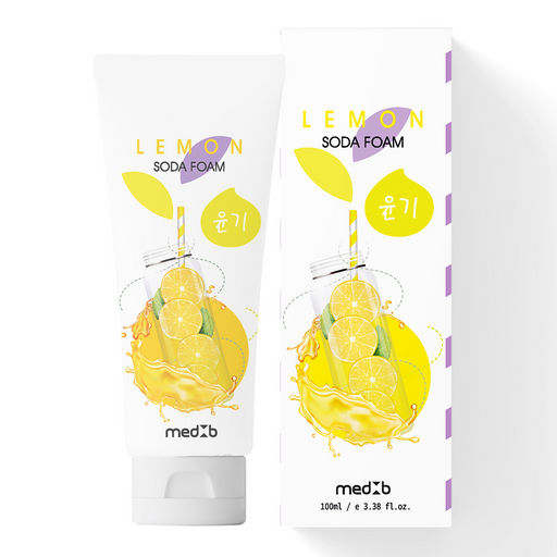 MED B Пенка для лица ПИЩЕВАЯ СОДА / ЛИМОН Lemon Soda Foam, 100 мл