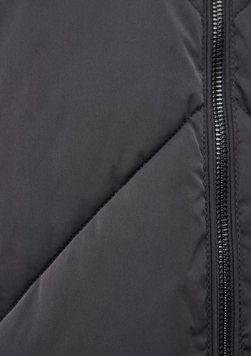 Kapusonlu Antrasit Sisme Mont - Mavi фото 8