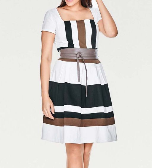 Платье, черно-белое - Ashley brooke фото 7