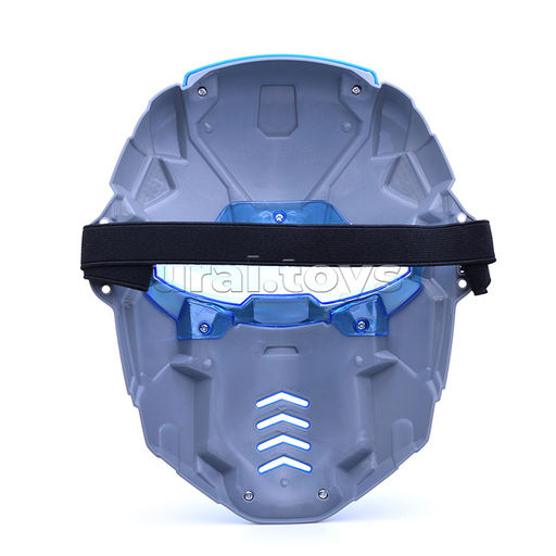 Игровой нобор "Пистолет с маской" с мишенью и мягкими пулями, в коробке