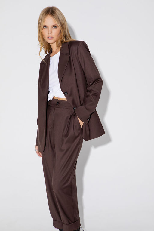 Брюки Pirs 4939 шоколадный  фото 2