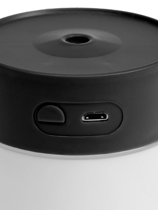 Увлажнитель воздуха Luazon HM-1, ультразвуковой, 260 мл, с подсветкой, 2 Вт, портативный, серый