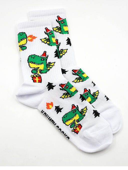 Носки НГ р.40-45 TxT Дракошка с подарком - Krumpy фото 2