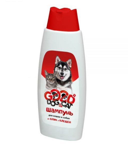 Шампунь Good Cat универсальн. от блох 250 мл1/15 БИО FG02901