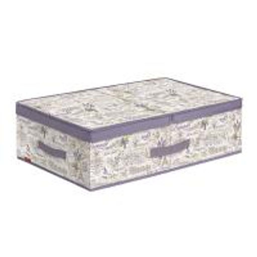 VAL LV-BOX-LD Короб стеллажный с двойной крышкой, 58*40*18 см, LAVANDE, шт