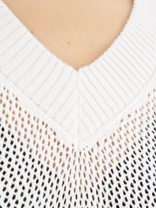 Пуловер женский ZZ-01008 white - Maxroses фото 4