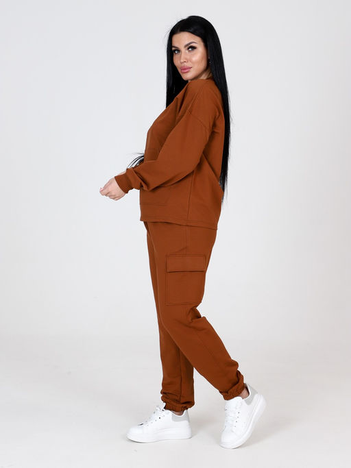 СК-2304 ЖЕНСКИЙ СПОРТИВНЫЙ КОСТЮМ (Кэмел) - А-дина фото 4