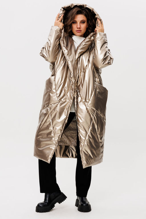 Пальто Rumoda 2235 золотой