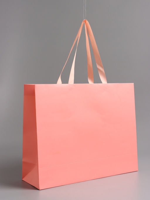 Пакет подарочный ламинированный горизонтальный «Розовый», 40×32×13 см