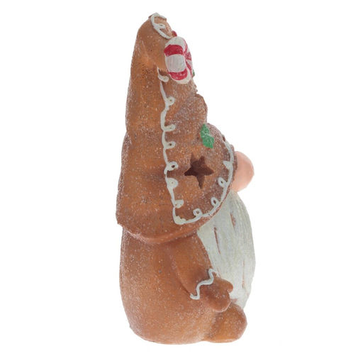 Фигурка декоративная с подсветкой "Гном", L10,5 W6,5 H16 см (LR44 2 шт)