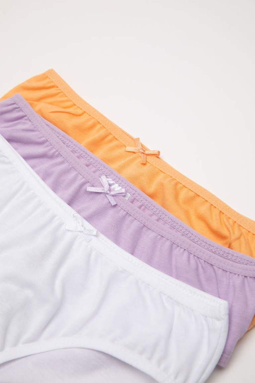 Трусики-комбинации из трех предметов для девочек - Defacto фото 4