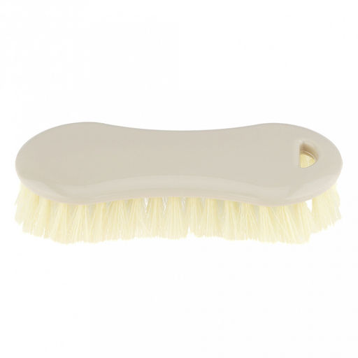 Щетка хозяйственная "Служанка" 15,5х6,7х3см, щетина жесткая ПВХ 2,5см, пластмассовый корпус, цвета микс (Китай)