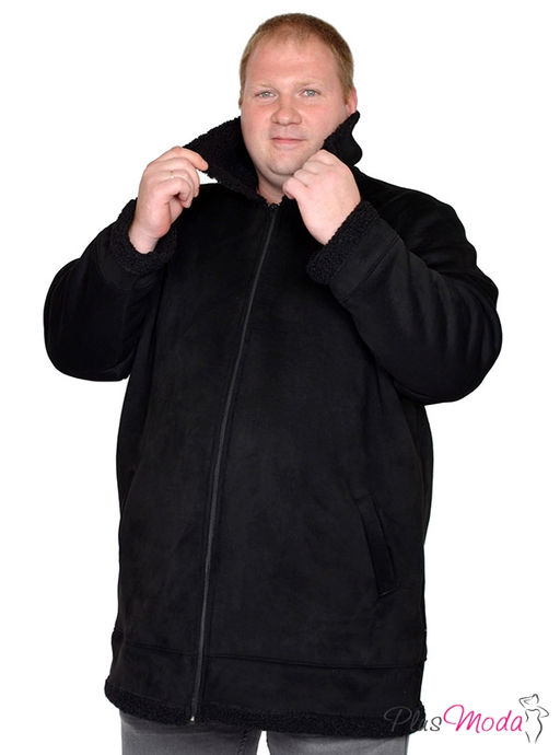 Куртка-пилот Модель №1691 размеры 44-84 - Plusmoda фото 3