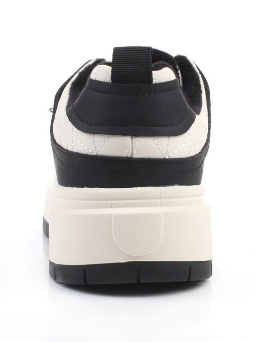 04-PDH336-2 BLACK Кроссовки демисезонные женские (натуральная кожа, нубук)