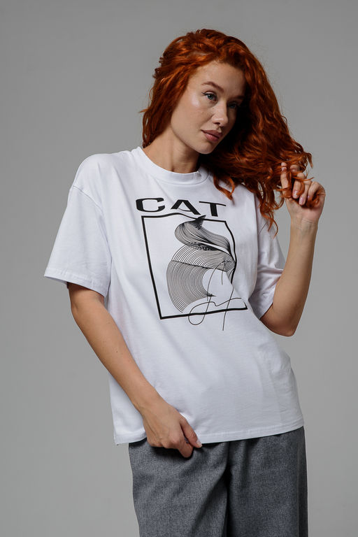 8506/1 Футболка женская оверсайз - Натали фото 208