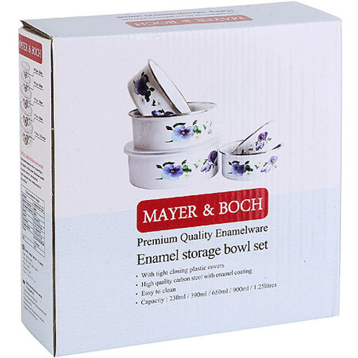 23642 Набор мисок 5пр с/кр Розы МВ (х24) - Mayer&boch фото 3