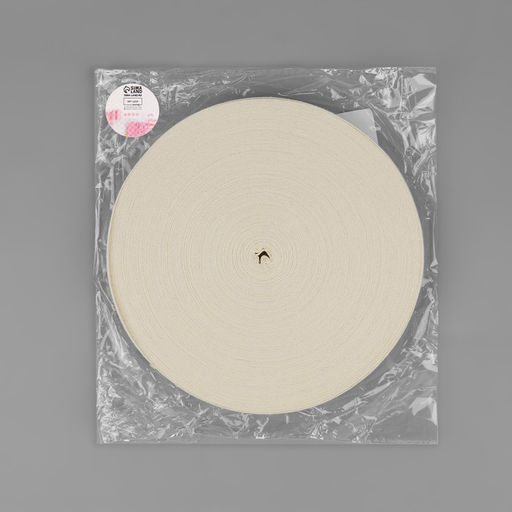 Лента киперная, 15 мм, 45±1 м, бежевая