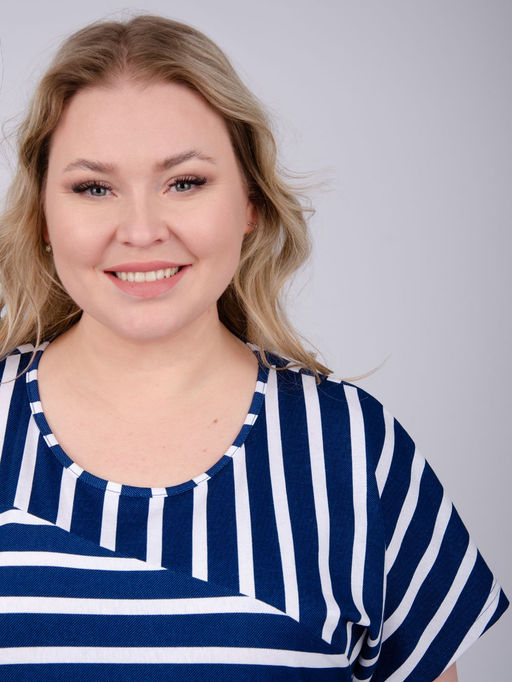 Туника "Пари" полоса, трикотаж