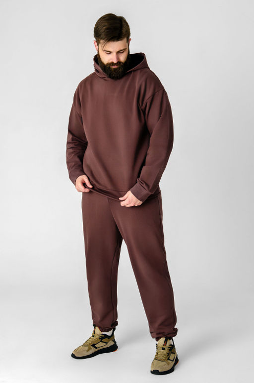 Арт. 651-01/2 Костюм с брюками мужской 48-58 (6 шт) Цвет:шоколад - Идеал фото 5