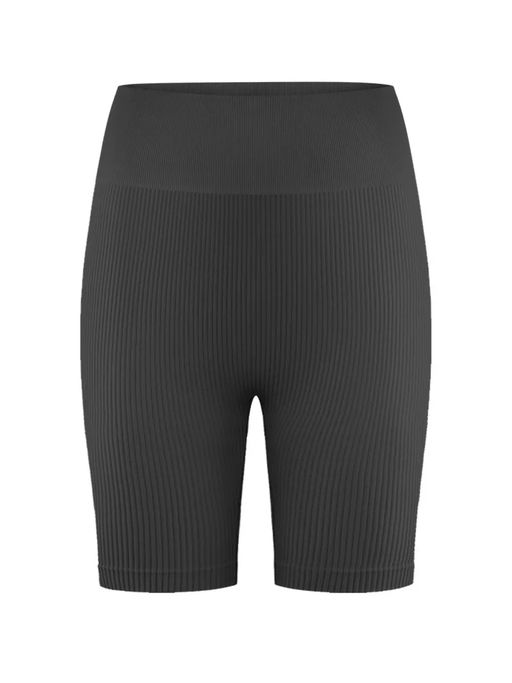 TEKSA Шорты женские высокая талия WHS 001 graphite - Conte elegant фото 122