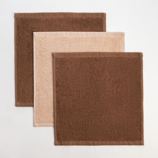 Набор махровых полотенец Любимая бабушка 30?30 см - 3 шт., 100% хлопок 340 г/м?