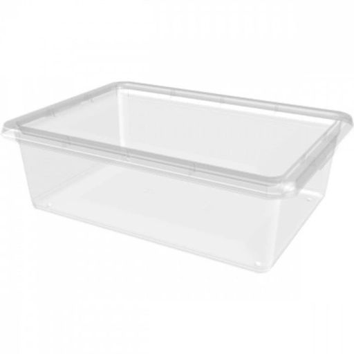 Ящик для хранения "Palm" 26л, 550х396х172мм (бесцветный)