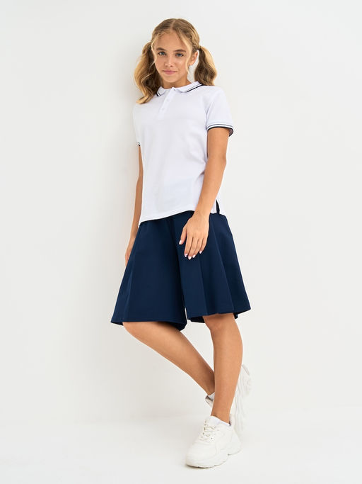 Белая футболка-поло для мальчика - Kogankids фото 16
