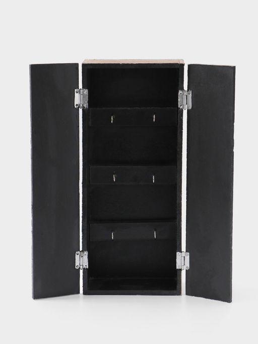 Ключница «Древо», 6 крючков, 14×7×32 см, МДФ, золотистая