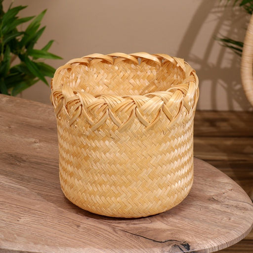 Корзинка плетёная, 202025 см, бамбук - Simaland фото 2