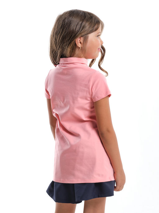 Футболка для девочки UD 0668 розовый - Mini maxi фото 2