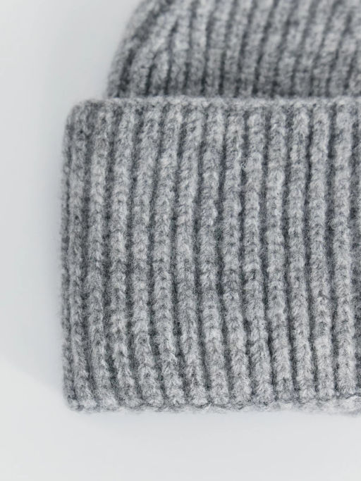 Шапка с добавлением шерсти / Zarina  фото 2