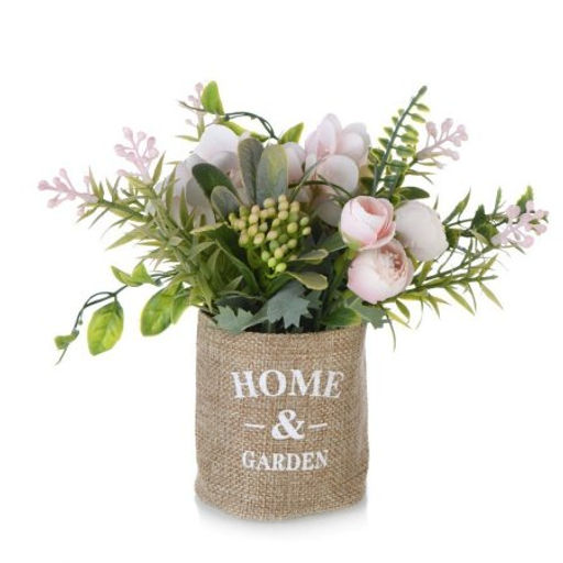 Цветочная композиция 18,5 см / NS893 /уп 12/72/ - Галеонтрейд фото 4