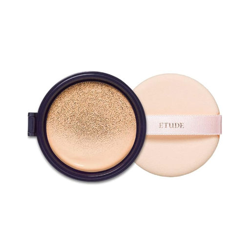 Запасной блок к кушону матовый+спонж ETUDE HOUSE Double Lasting Cushion Matte Refill SPF50+/PA 23N1 Песочный беж, 15g (запасной блок)+спонж