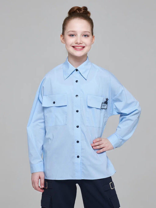 Блузка для девочки длинный рукав