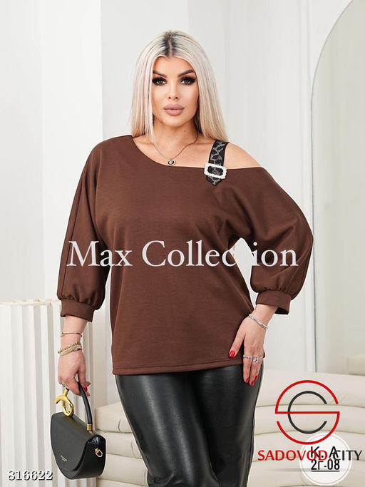 Кофты на одно плечо женская - Bruno фото 3