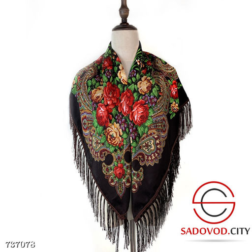 Платок женский шерстяной - Zum ming фото 6