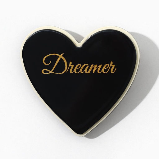 Цена за 4 шт. Заколка для волос акриловая Dreamer, МИКС, 3.5×3.5 см