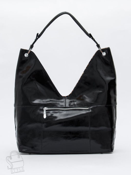 Сумка женская кожаная 98380-1SP black Velina Fabbiano-Safena