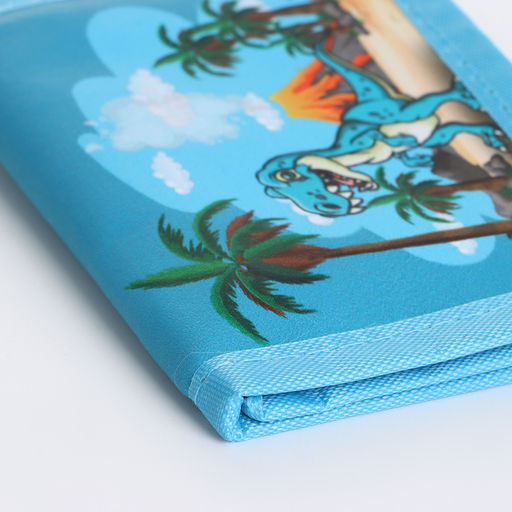 Кошелёк детский на липучке «Выбражулька», голубой