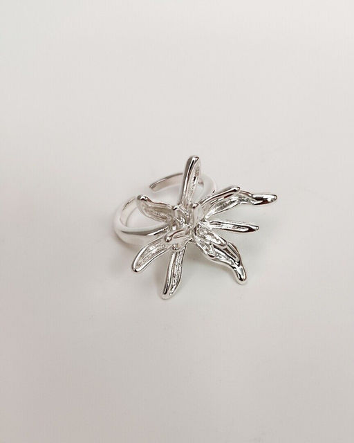 Кольцо с белым серебрением - Vel vett фото 2