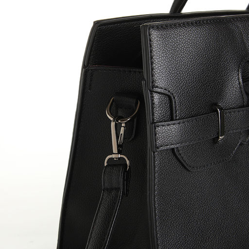 Сумка женская тоут, на молнии, цвет чёрный - Simaland фото 5