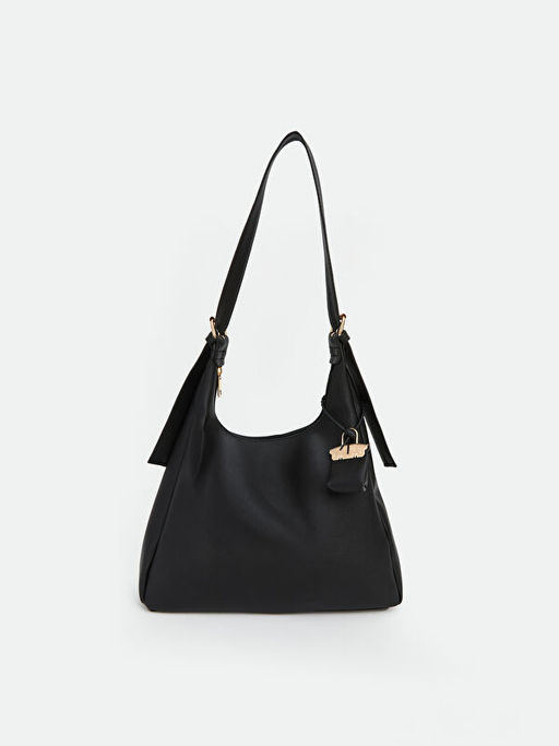 Deri G?r?n?ml? Kad?n Omuz ?antas?