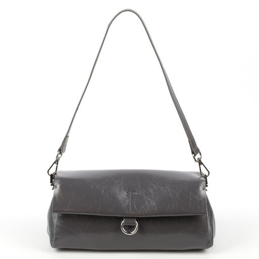 Женская кожаная сумка багет 0048-4