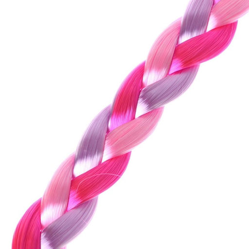 Цена за 4 шт. Коса Радуга, на резинке, 42 см - Simaland фото 2