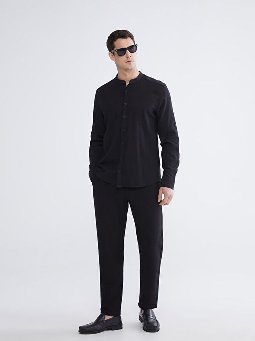 Regular Fit Hakim Yaka Erkek G?mlek